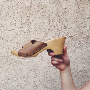 Vintage clogs!